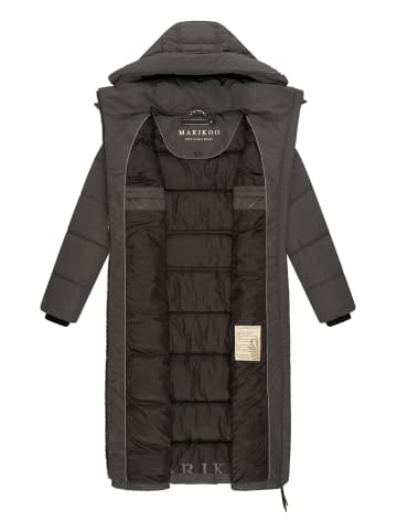 Marikoo Steppmantel Nadeshikoo XVI in Anthracite