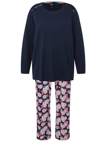 Ulla Popken Pyjama in nachtblau