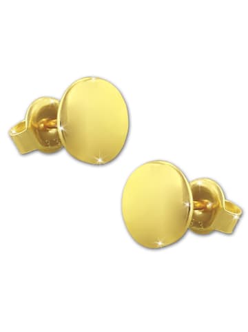 GoldDream Ohrringe Gold 333 Gelbgold - 8 Karat Circle Ohrstecker