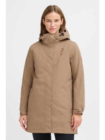 North Bend Funktionsmantel NBKea W 243779MMM moderner Parka in braun