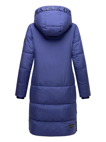 Marikoo Steppmantel Laryaa XVI in Blue Violet
