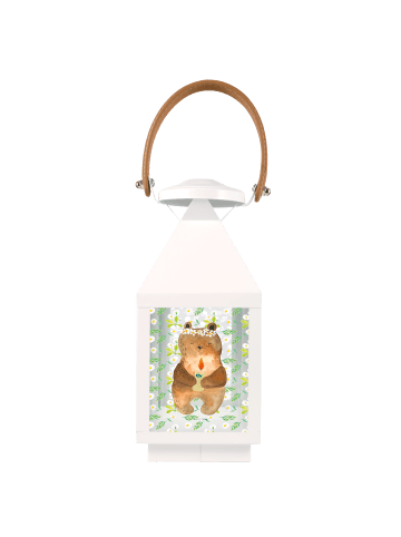 Mr. & Mrs. Panda Glaslaterne Bär Kommunion ohne Spruch in Transparent