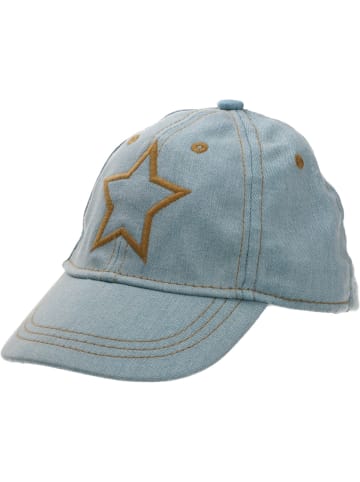 Villervalla Basecap Light Wash in blau