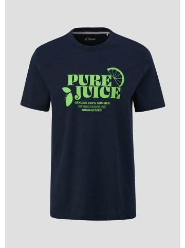 s.Oliver T-Shirt in 59D1_navy