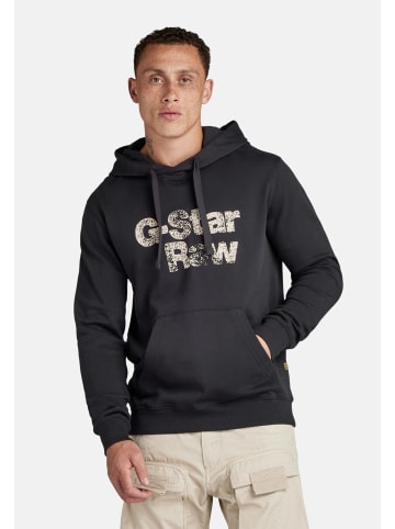 G-Star Hoodie in schwarz