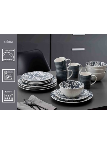 Ritzenhoff & Breker 16-tlg. Kombi-Set Salina in Blau – in blau