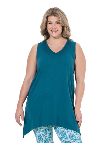 Ulla Popken Longshirt in petrol