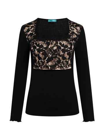 TOOCHE Shirt & Top "Dark Orchid" in Schwarz