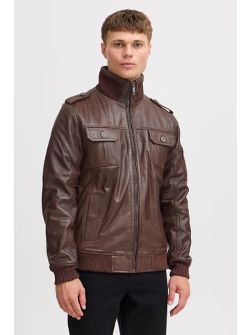 !SOLID Lederjacke SDFamash in Braun