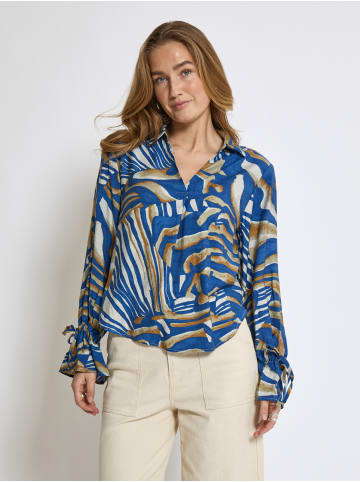 DESIRES Bluse in Skydiver Blue Print