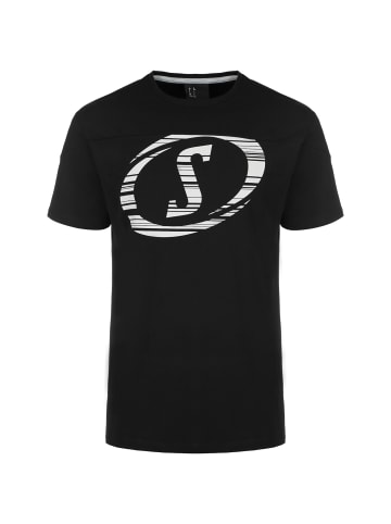 Spalding T-Shirt Essential in schwarz / grau