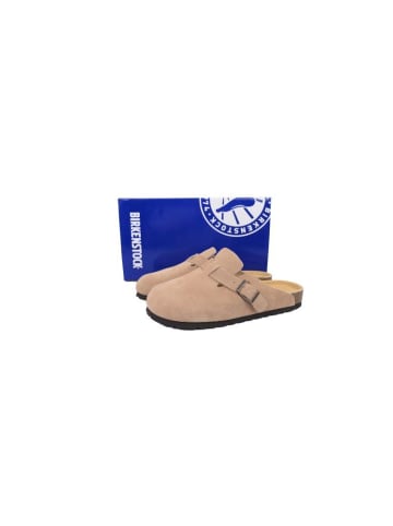 Birkenstock Boston Soft Footbed Clog Beige