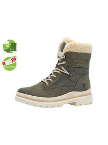 remonte Damen Winterschuhe warm  in gruen