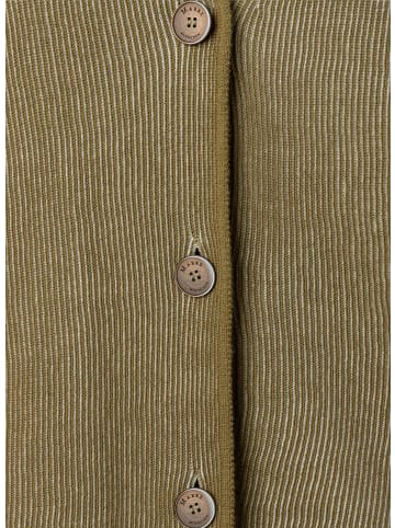 März Strickjacke in oliv - 0001