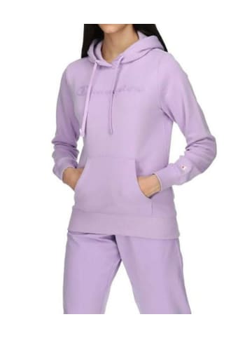 Champion Hoodie Hooded Sweatshirt in Lila