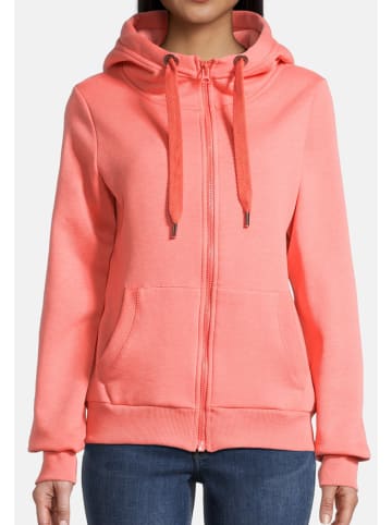 Salzhaut Hoodie für Damen in koralle