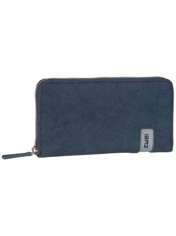 Zwei Geldbörse Mademoiselle M.Wallet MW2 in Nubuk/Blue