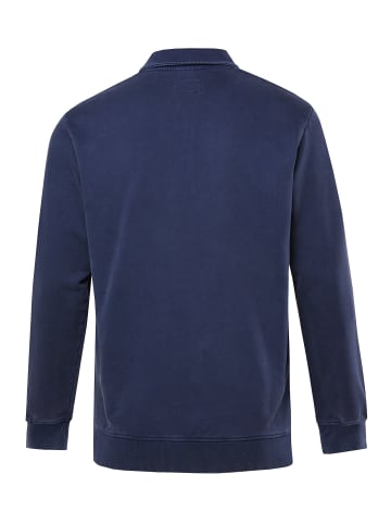 JP1880 Sweatshirt in mattes nachtblau