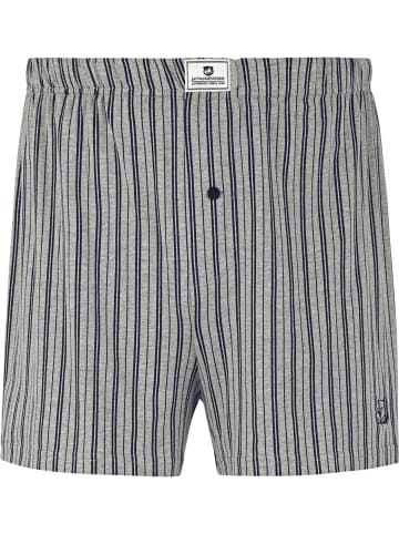 Jan Vanderstorm 2er Pack Boxershorts THURE in blau grau