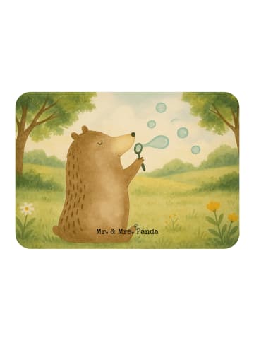 Mr. & Mrs. Panda magnet Bär Seifenblasen Design ohne Spruch in Weiß
