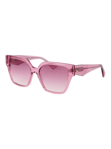 Ana Hickmann Frauen Sonnenbrille Katzenauge Rose