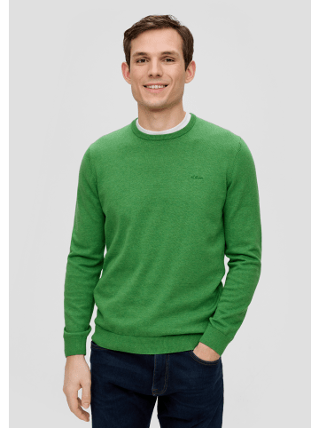 s.Oliver Strickpullover langarm in Grün