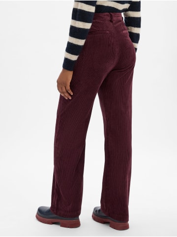 Marie Lund Hose in aubergine