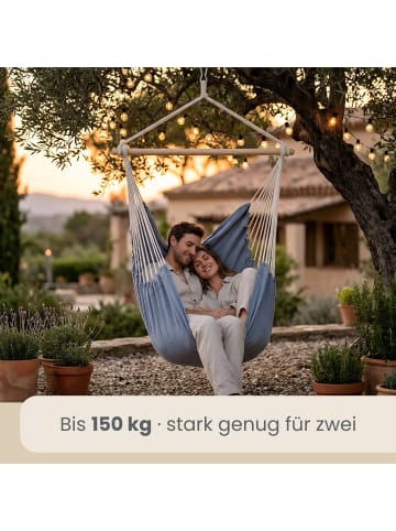 AMANKA XXL Outdoor Hängesessel Key West grau