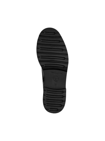 Tamaris Lederstiefeletten Schwarz
