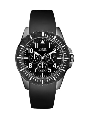 Guess Quarzuhr in Schwarz 45 mm