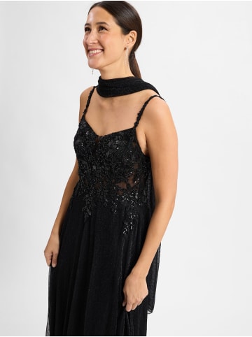 Unique Abendkleid in schwarz - 0001