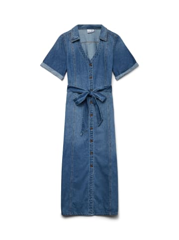 Vero Moda Jeanskleid in Medium Blue Denim