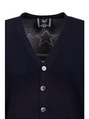 19V69 Italia by Versace Cardigan Cristiano in blau