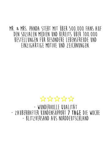 Mr. & Mrs. Panda Damen Portemonnaie Lama Regenbogen mit Spruch in Weiß