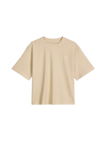 Marc O'Polo Logo-T-Shirt regular in Linen Beige
