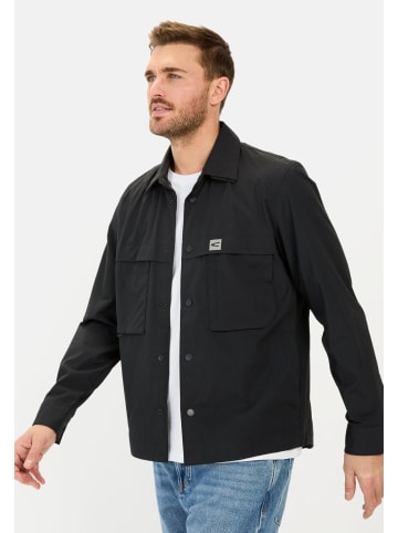 Camel Active Funktionales Overshirt aus einem Baumwollmix in Dunkelblau
