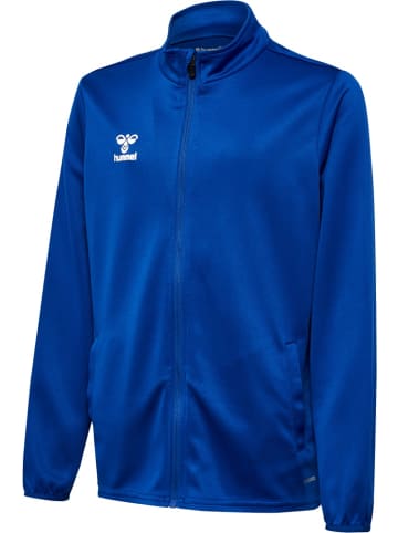 Hummel Kinder Trainingsjacke "Hmlessential Track Jacket Kids" in Blau
