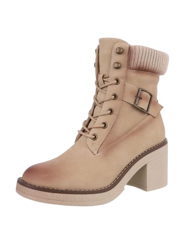 Ital-Design High Heel in Hellbraun