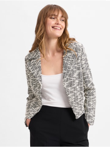 Zero  Blazer in ecru schwarz - 0001