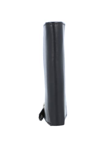 Esquire Oslo Kreditkartenetui RFID Leder 7,5 cm schwarz