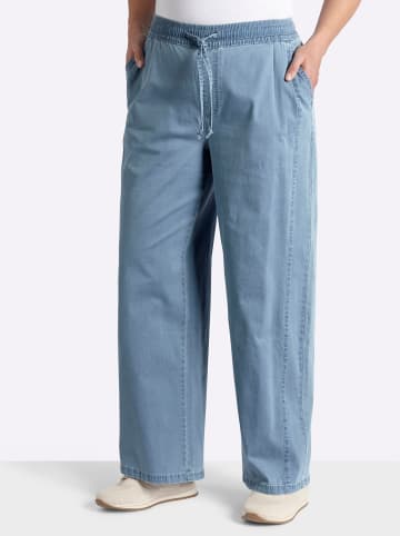 sheego Jeans in blue-bleached