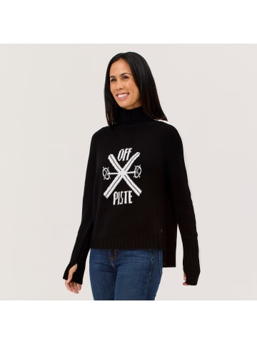 Krimson Klover Strickpullover Off-Piste Turtleneck in black