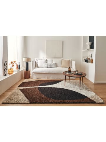 NAZARRUGS Teppich Palerme in Braun