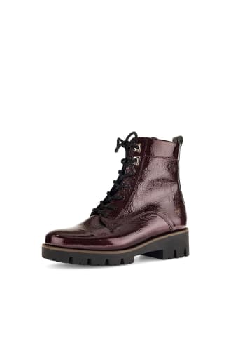 Gabor Comfort Schnürstiefeletten in rot