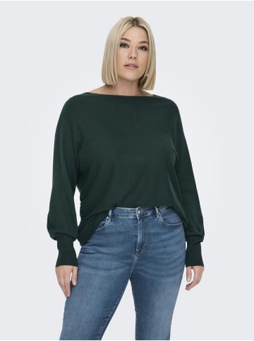 ONLY Carmakoma Strickpullover in Scarab 1
