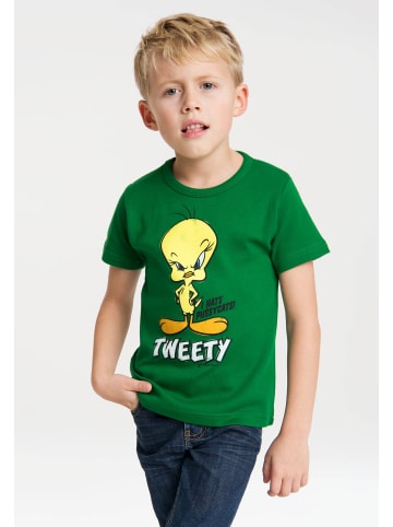 Logoshirt T-Shirt Looney Tunes - Tweety in grün