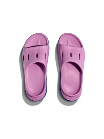 HOKA Pantoletten U ORA RECOVERY SLIDE 3 in cyclamen / coastal sky
