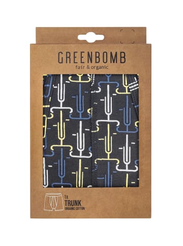 GreenBomb Trunk Bike Bond 2 in Marineblau