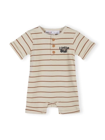 Minoti 3-er Pack Overalls & Jumpsuits NOSBABYRIB5 in Beige