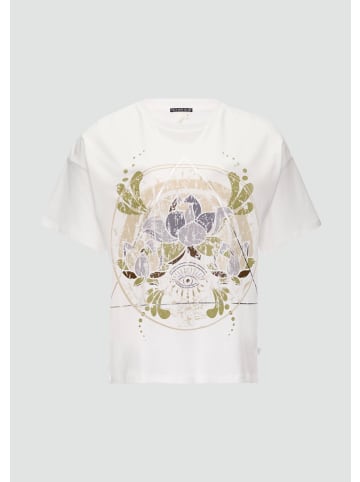 QS T-Shirt in 01D0_weiß
